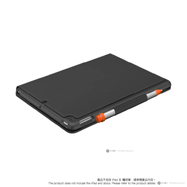 Logitech – SLIM FOLIO 適用於 iPad (第 7 代、第 8 代、第 9 代)  的 Slim Folio 鍵盤保護殼 920-009469 - Image 5