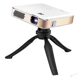 KODAK Kodak Luma 450 DLP 便攜式智能 Wi-Fi 全高清迷你投影機 渲染 4K 視頻和圖像 內建 Android 90 系統