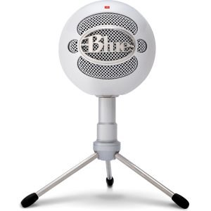 Logitech Blue Snowball iCE 經典錄音室品質 USB 麥克風 白色