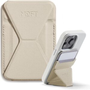 Alternative view of MOFT – 磁吸式手機支架（Gen4）｜耐久強化版｜MOVAS™｜錢包｜兼容 MagSafe 功能｜海灘白
