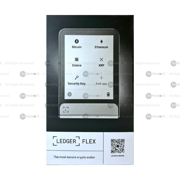 LEDGER – Flex™ E Ink® 安全觸控螢幕 冷錢包 手指錢包 Bitcoin Wallet 比特幣 離線錢包 - 黑色 (特別版包括 US$70 BTC) - Image 9
