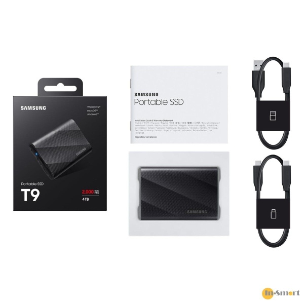 Samsung – T9 4TB USB-C 外置便攜流動固態硬碟 外接式 SSD 極速｜USB 3.2 Gen 2｜支援高達 2000MB/s 傳輸速度｜iPhone 電腦兩用 - Image 8