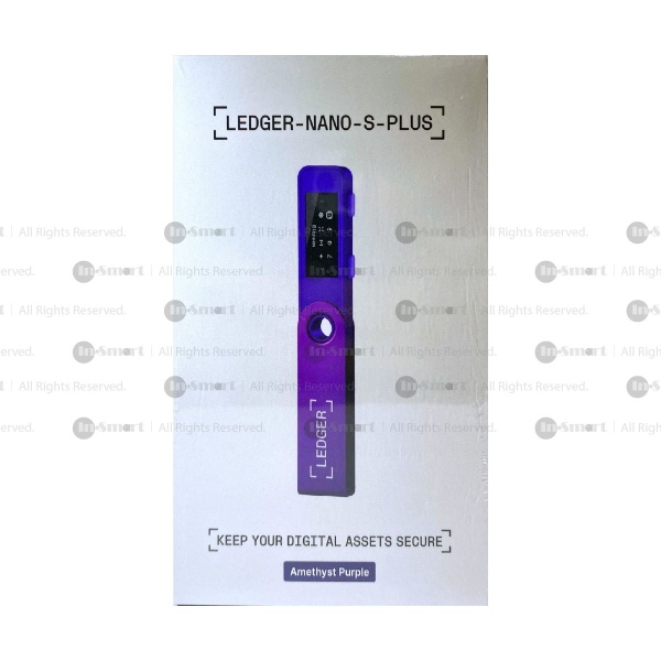 LEDGER – NANO S PLUS 冷錢包 手指錢包 Bitcoin Wallet 比特幣 離線錢包｜升級版 可保管最多100項資產 - 紫水晶色 - Image 3