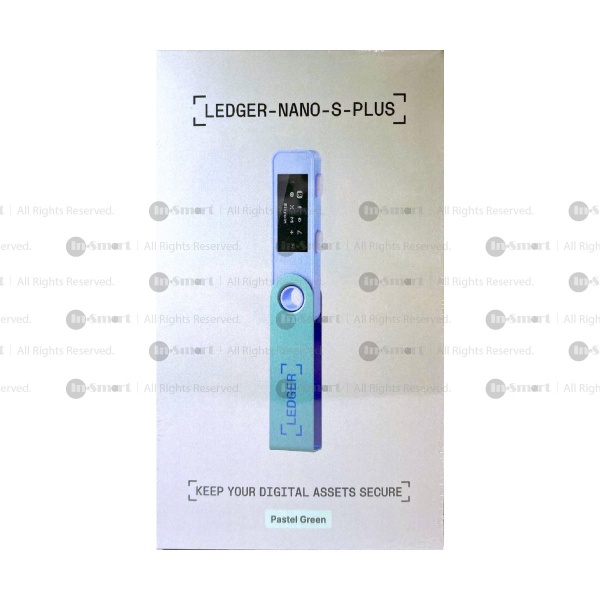LEDGER – NANO S PLUS 冷錢包 手指錢包 Bitcoin Wallet 比特幣 離線錢包｜升級版 可保管最多100項資產 - 淡綠色 - Image 3