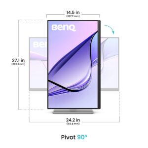 BenQ 明基 MA270U 專業顯示器 IPS 60Hz 38402152160 HDMI038USB-C VESA100適用於 MacBook Pro 和 MacBook Air