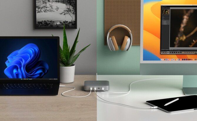HyperDrive Thunderbolt 4 GaN 電源集線器 USB-C 集線器 多功能轉換器 擴展器 擴充座 USB Hubs Type-C Convertor HDTB4PH