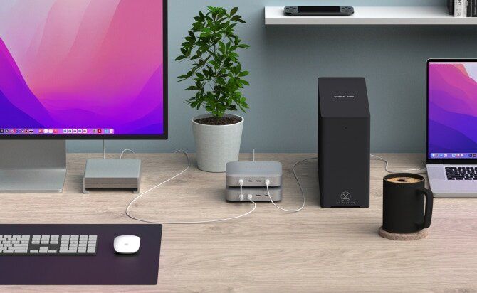 HyperDrive Thunderbolt 4 GaN 電源集線器 USB-C 集線器 多功能轉換器 擴展器 擴充座 USB Hubs Type-C Convertor HDTB4PH