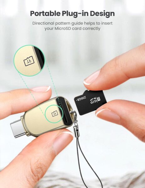 UGREEN USB C Micro SD 卡讀取器 - Image 6