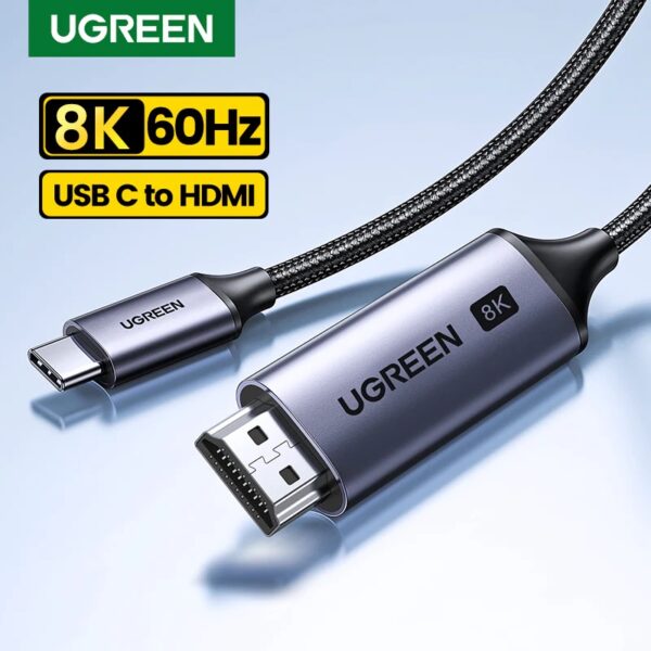 UGREEN CM565 8K USB-C 轉 HDMI 轉接器 - 1.5M - Image 2