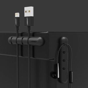Ugreen 自黏式電纜整理器 黑色 2片裝 LP114 30762