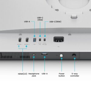 BenQ 明基 MA270U 專業顯示器 IPS 60Hz 38402152160 HDMI038USB-C VESA100適用於 MacBook Pro 和 MacBook Air
