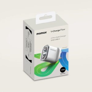 MOMAX 1-Charge Flow 35W 雙輸出充電器 8211 UM51UKW