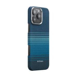 Pitaka 觸感編織保護殼 8211 芳綸纖維 Moonrise  8211 iPhone 16 Pro Max 適用