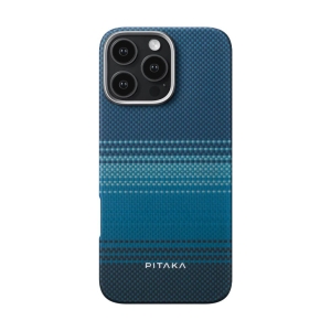 Pitaka 觸感編織保護殼 8211 芳綸纖維 Moonrise  8211 iPhone 16 Pro Max 適用