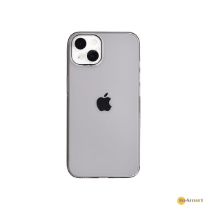 POWER SUPPORT Air Jacket 超薄保護殼 iPhone 14 618243 適用 不含BPA 防止彩虹紋 出色貼合性 輕且最合身 透明黑色