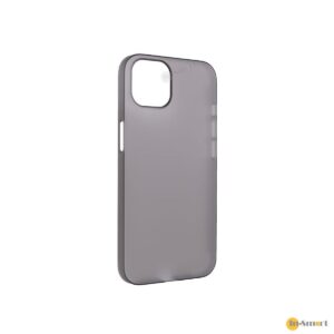 POWER SUPPORT Air Jacket 超薄保護殼 iPhone 14 Plus 678243 適用 不含BPA 防止彩虹紋 出色貼合性 輕且最合身 磨沙黑