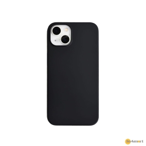 POWER SUPPORT Air Jacket 超薄保護殼 iPhone 14 Plus 678243 適用 不含BPA 防止彩虹紋 出色貼合性 輕且最合身 黑色