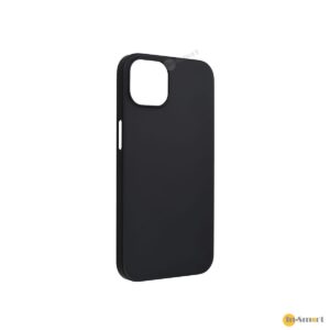 POWER SUPPORT Air Jacket 超薄保護殼 iPhone 14 Plus 678243 適用 不含BPA 防止彩虹紋 出色貼合性 輕且最合身 黑色