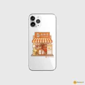 POWER SUPPORT 聯乘 Stay Dreaming Air Jacket 超薄保護殼 iPhone 15 Pro Max 678243 適用 防止彩虹紋 輕且最合身 透明 水獺堡