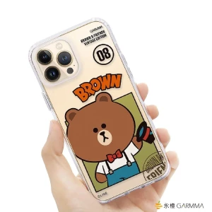 Alternative view of GARMMA – Line Friends iPhone 13 Pro Max 保護套 復古系列 - 一套3件: 熊大; 兔兔; 莎莉