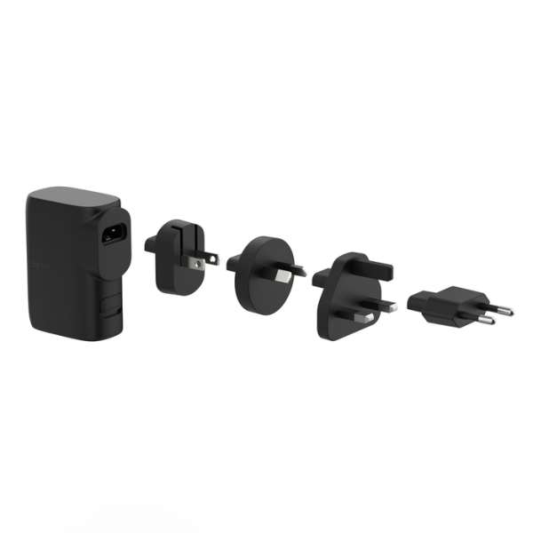 Belkin - BoostCharge 混合式家用充電器 25W + 行動電源 5K + 旅行適配器套件 [BPZ003BT1MBK-B6] - Image 5