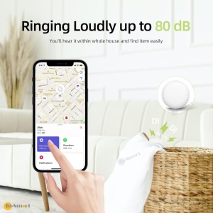 Mangotek StarTag Find my 全球定位器 防丟器 實時追踪物品 精準定位 APPLE FIND MY 認證 AirTag 大小