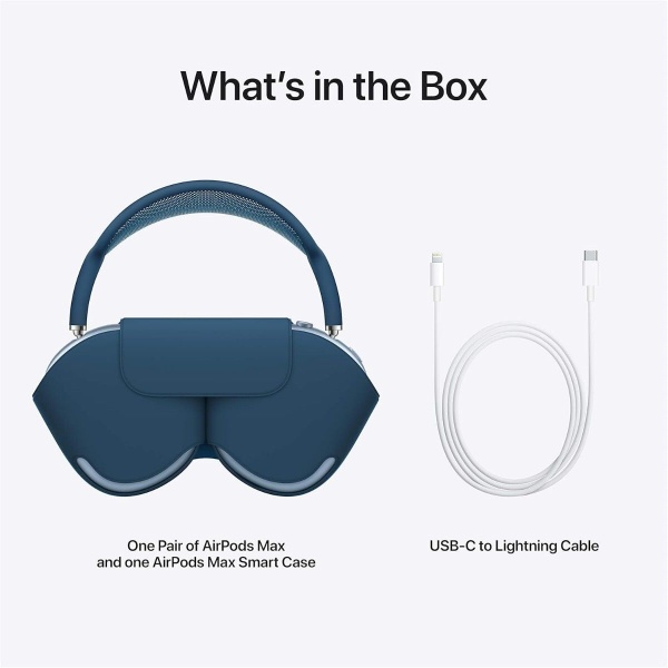 Apple - AirPods Max 罩耳式藍牙無線耳機 (Lightning 版本) 天藍色 MGYL3ZA/A - Image 5