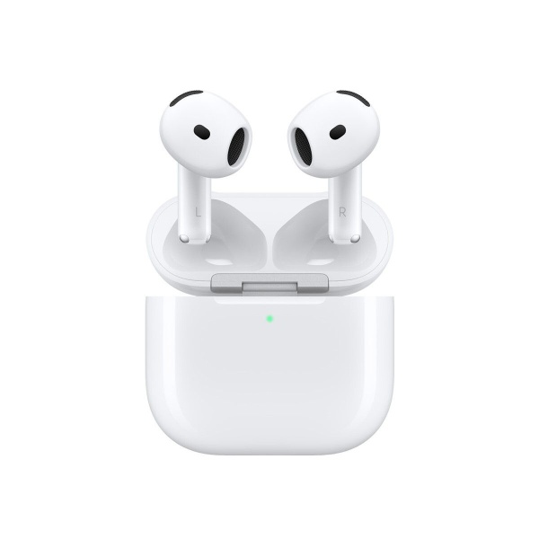 Apple – AirPods 4 無線藍牙耳機連充電盒 (主動消噪型號); 防塵、抗汗及耐水; 貼服耳感; 通話更清晰