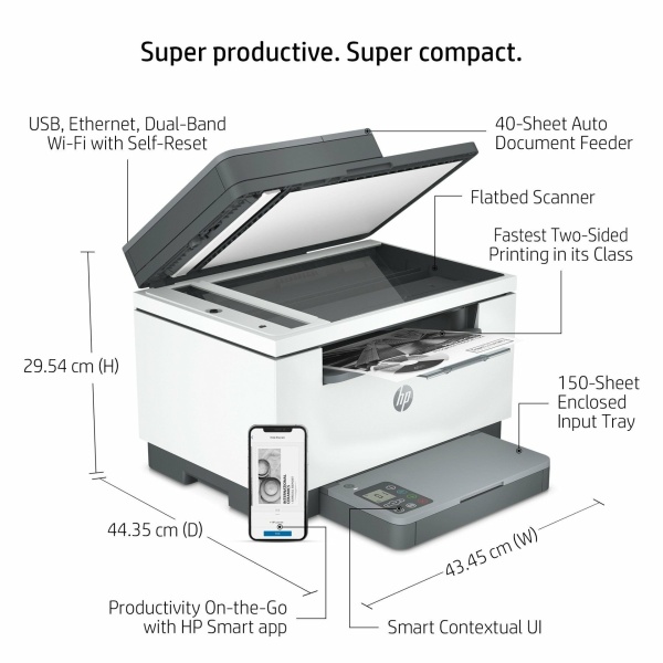 hp – LaserJet M236sdw 多功能打印機 - Image 7