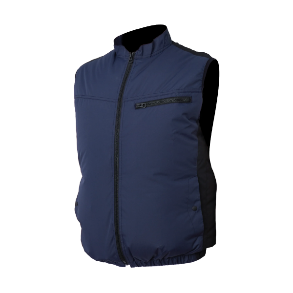 THANKO – Cooling Vest 4 可穿戴冷卻背心冷藏服4代 - 海軍藍 3L-Size | 3秒極速降溫 降溫達-19度 | 風扇背心 | 風扇外套 | 製冷背心 | 冷風背心 TKCV25S-3L-NV - Image 2