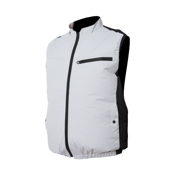 THANKO – Cooling Vest 4 可穿戴冷卻背心冷藏服4代 - 銀灰色 F-Size | 3秒極速降溫 降溫達-19度 | 風扇背心 | 風扇外套 | 製冷背心 | 冷風背心 TKCV25S-F-SG - Image 2