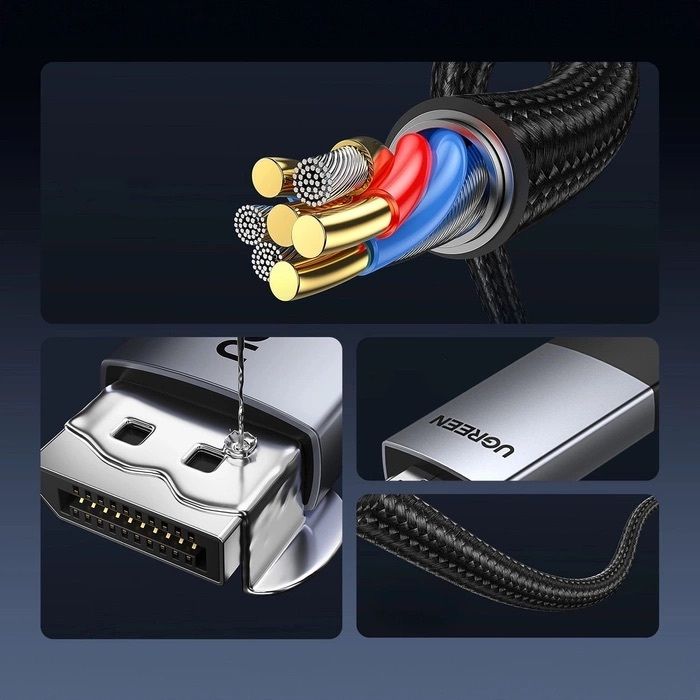 UGREEN 8211 Display Port to HDMI 4K 60Hz 電纜  DP119  15774