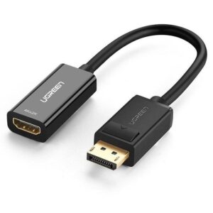 Ugreen DisplayPort 公 轉 HDMI 母 1080p 60Hz 轉接器  MM137  40363