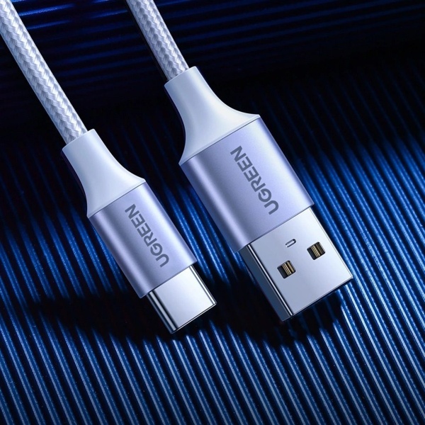 Ugreen - USB A 轉 USB-C 5V 3A 充電線 3米 銀色 | US288 / 60409 - Image 3