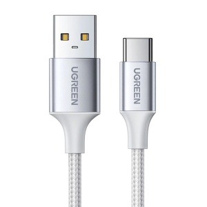 Ugreen - USB A 轉 USB-C 5V 3A 充電線 3米 銀色 | US288 / 60409