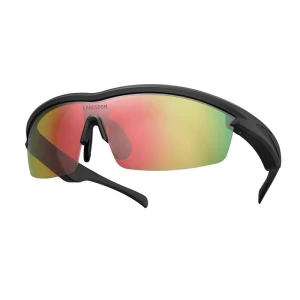 Alternative view of Langsdom - AirNova UV400 IP55 防汗水 藍牙立體聲 運動太陽眼鏡 | 防紫外線 TAC 偏光鏡片 防反射 - BH01 黑色
