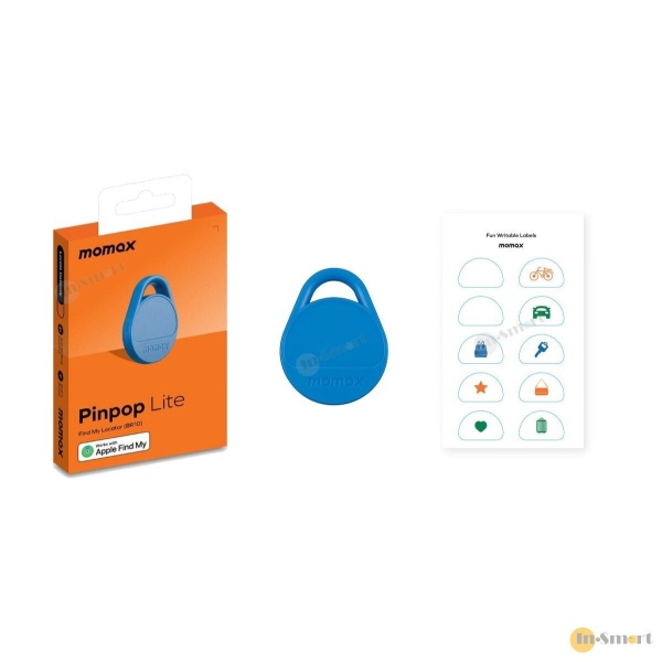 MOMAX – PINPOP Lite Find my 全球定位器 防丟器 實時追踪物品 精準定位 APPLE FIND MY 認證 AirTag BR10 - Image 4