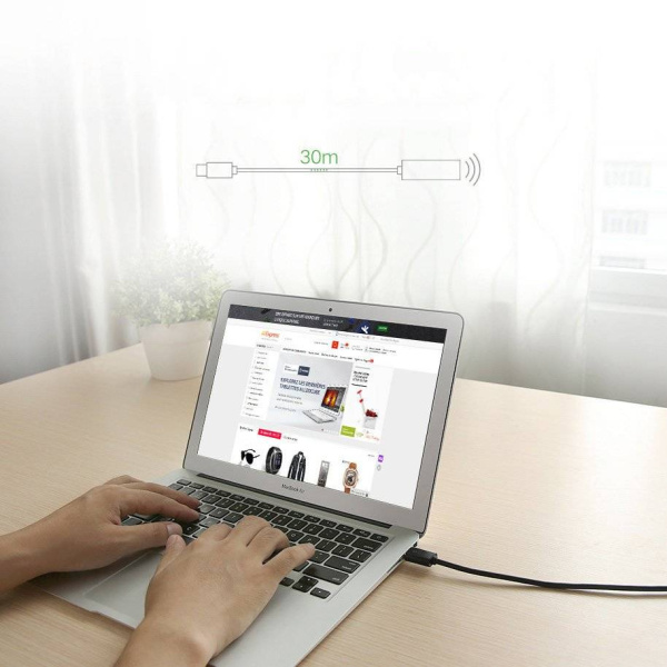 Ugreen - 主動式 USB 2.0 延長線 480 Mbps 20米 | US121 / 10324 - Image 6