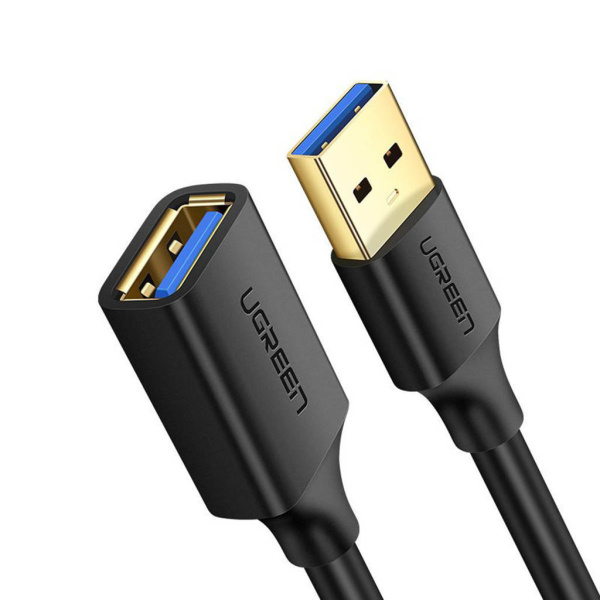 Ugreen - USB 3.0 USB-A (公頭) 轉 USB-A (母頭) 延長線適配器 3米 | US129 / 90722 - Image 2