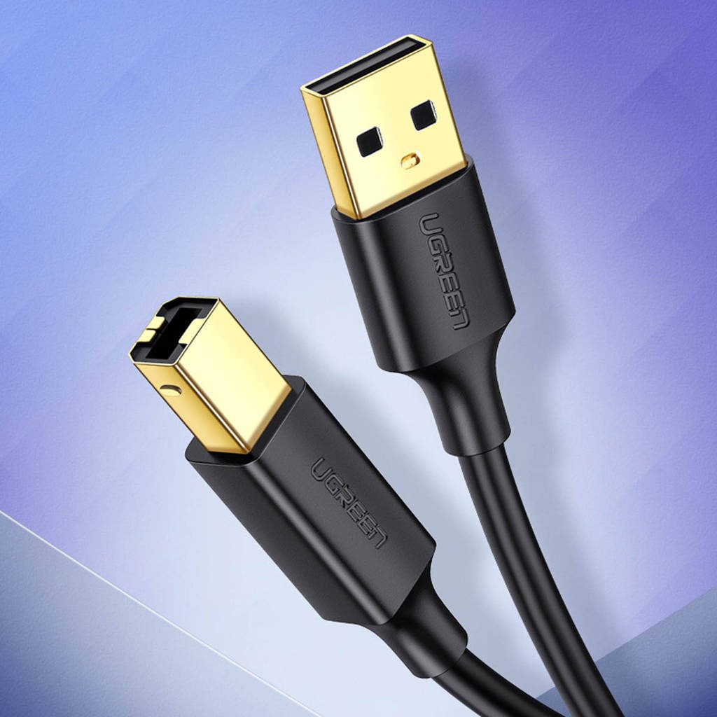 Alternative view of UGREEN - USB-A 轉 USB-B 打印機電纜 5米 | US135 / 10352