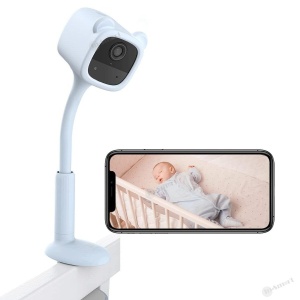 Ezviz – BM1 真無線袖珍磁吸電池嬰兒竉物智能攝錄機 IPCAM 食物級矽膠 哭泣檢測 主動安撫音樂播放