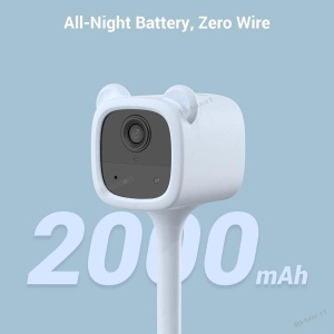 Alternative view of Ezviz – BM1 真無線袖珍磁吸電池嬰兒竉物智能攝錄機 IPCAM 食物級矽膠 哭泣檢測 主動安撫音樂播放
