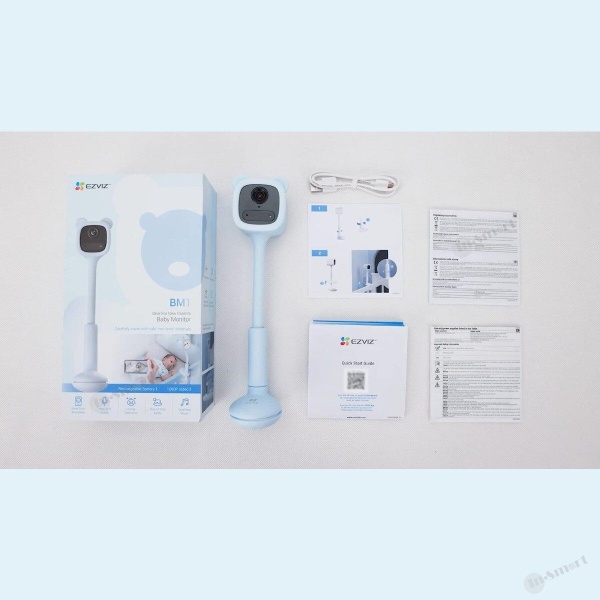 Ezviz – BM1 真無線袖珍磁吸電池嬰兒竉物智能攝錄機 IPCAM 食物級矽膠 哭泣檢測 主動安撫音樂播放 - Image 8