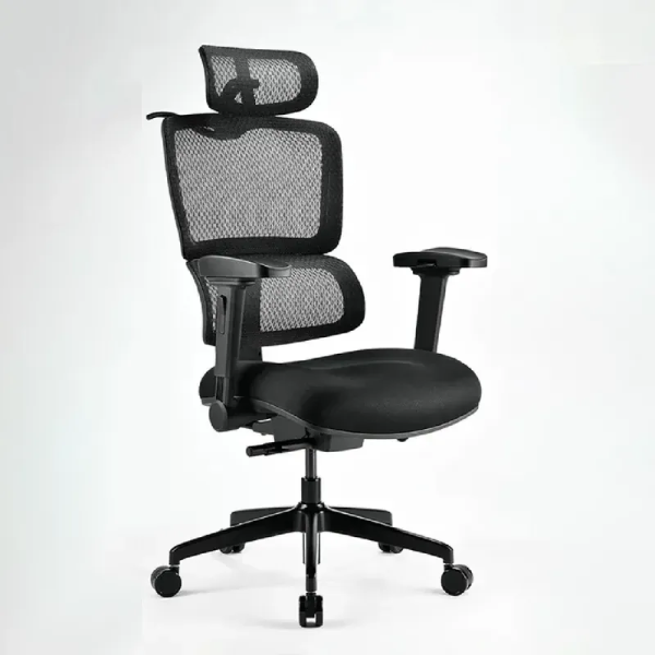 i-Rocks T07 人體工學網椅 (石墨黑)(GC-T07BK)(未包安裝費) - Image 2