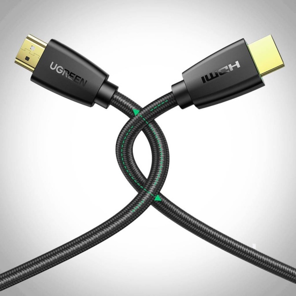 Ugreen - HDMI 2.0 HDR 4K 60Hz 強化尼龍編織電纜 1米 | HD118 / 40408 - Image 2
