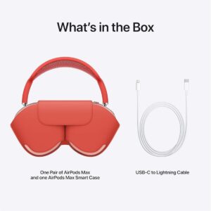 Apple AirPods Max 罩耳式藍牙無線耳機 Lightning 版本專業級主動消噪功能聲音極之細緻音訊高度傳真適應性 EQ通透模式無與倫比貼服度