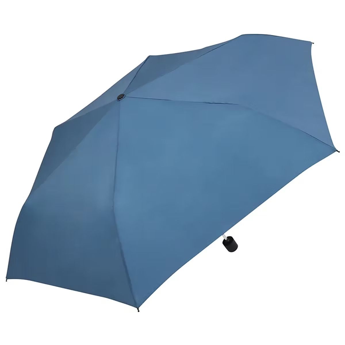 TCF - Unispin FAST FOLD 自動疾收傘 | 3秒極速收合 整齊貼服 | 縮骨遮 輕便折疊傘 | 防曬 UPF50+ UV晴雨傘 | 鋁合金+玻璃纖維 | 五級防潑水 - 淺灰藍 - Image 2