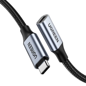 Ugreen - USB-C 3.1 Gen2 延長線 擴展線纜 4K 100W 1m 深灰色 | US372/ 30205