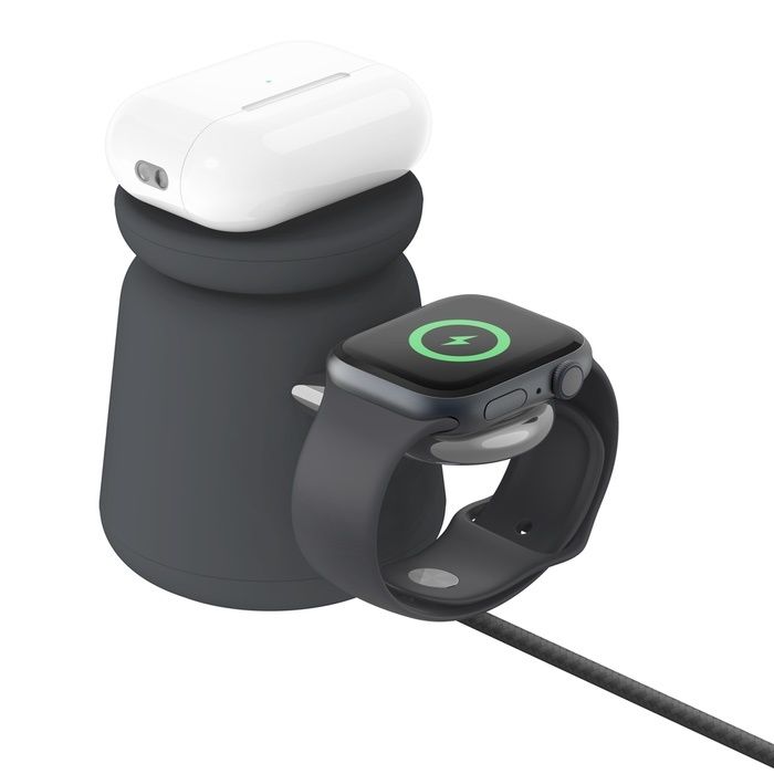 Belkin – BoostCharge Pro MagSafe 15W 2合1無線快速充電底座 Charcoal (WIZ020BTH36) - Image 6