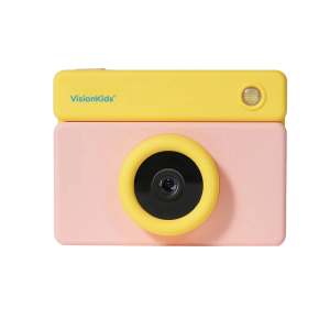 VisionKids 兒童相機 高清觸控螢幕 HappiCAMU T4 兒童攝影相機玩具相機數位相機 粉紅色